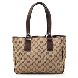 Tote Gucci em lona GG bege Bege