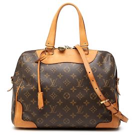 Louis Vuitton Brown Monogram Retiro PM Marrom