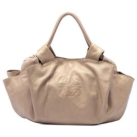 LOEWE Gold Metallic Nappa Aire Dourado