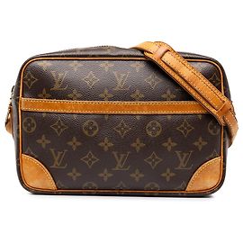 Louis Vuitton Brown Monogram Trocadero 27 Marrom