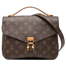 Louis Vuitton Brown Monogram Pochette Metis Marron