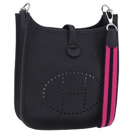 Hermès Sac Hermes Evelyne Gen III Clemence TPM Noir
