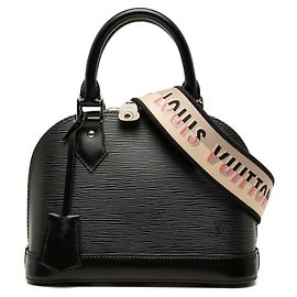 Louis Vuitton Alma BB Epi Leather 2WAY Preto