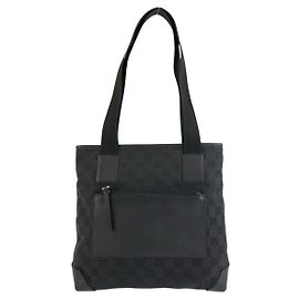Gucci GG Canvas Tote Bag Black