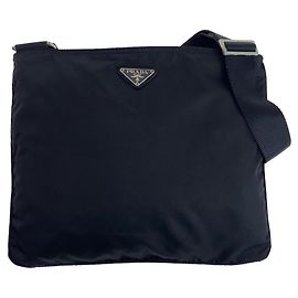 Bolso bandolera Prada Tessuto Negro
