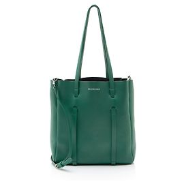 Mala Balenciaga Everyday XS em pele de vitelo Verde