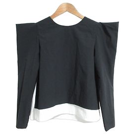Autre Marque Blouse MOUJIC Power Shoulder Noir Autre