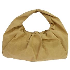 Bottega Veneta The Shoulder Pouch Kraft Paper Maxi Marrom