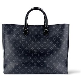 Louis Vuitton Grand Sac Monogram Jacquard Black