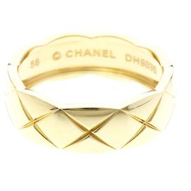 Chanel Coco Crush Medium Ring in 18K Yellow Gold Golden