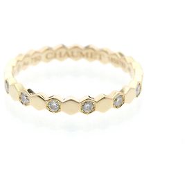 Chaumet Bee de Chaumet Half Diamond Ring in 18K Rose Gold Golden
