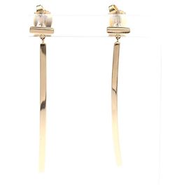 Autre Marque Orecchini pendenti Tiffany T Wire in oro rosa 18K D'oro