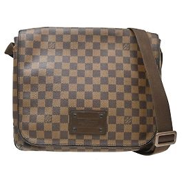 Louis Vuitton Brooklyn Damier Ebene MM Marrom