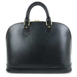 Louis Vuitton Alma Epi Leather PM Noir