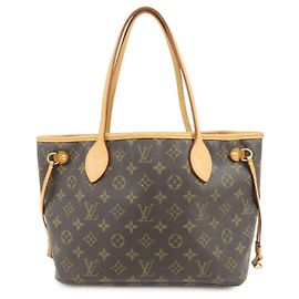 Louis Vuitton Neverfull Monogram Canvas PM Castaño