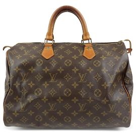 Louis Vuitton Speedy Monogram Canvas 35 Marron