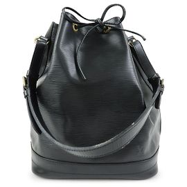 Louis Vuitton Noe Epi Leather Large Black