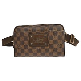 Louis Vuitton Brooklyn Bum Damier Ebene Marrom