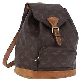 Mochila LOUIS VUITTON Monogram Montsouris MM M51136 LV Auth 198904 Monograma