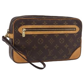 LOUIS VUITTON Monogram Marly Dragonne GM Clutch Bag M51825 LV Auth ep15885 Monograma