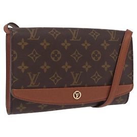 LOUIS VUITTON Monogram Bordeaux 24 Shoulder Bag M51798 LV Auth bs37185 Monogramma