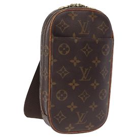 LOUIS VUITTON Monogram Pochette Gange Shoulder Bag M51870 LV Auth ka6355 Monogramme