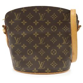 Louis Vuitton Drouot Monogram Canvas Braun