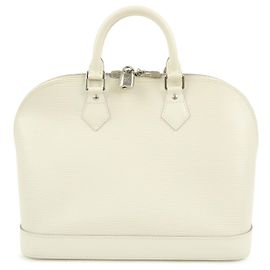 Louis Vuitton Alma Epi Leather PM Weiß