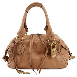 Chloé Chloe Paddington Leather Medium Marrone