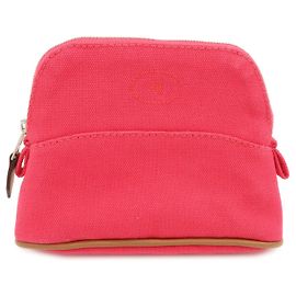Hermès Hermes Bolide Travel Canvas Mini Rosa