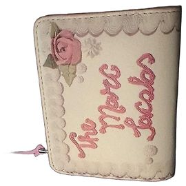 Portefeuille Marc Jacobs Rose et Blanc Rose Blanc
