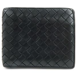 Bottega Veneta Bifold Intrecciato Nappa Compact Black