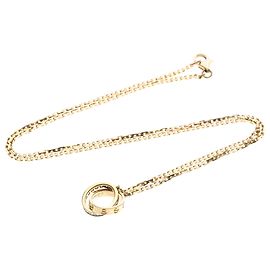 Cartier Love Interlocking 18K Rose Gold with Diamonds Dorado