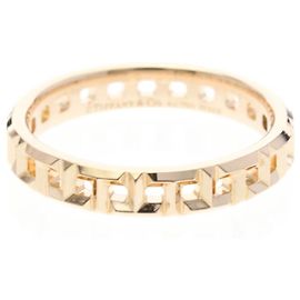Tiffany & Co. T True Or Jaune 18K Narrow Doré