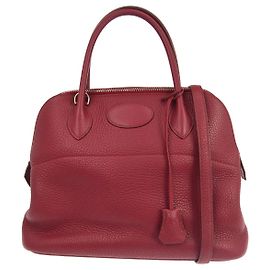 Hermès Hermes Bolide Clemence 31 Rot