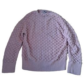 Cos Maglione in maglia texturizzata rosa Rosa