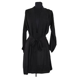 Vestido de seda preto Isabel Marant Preto