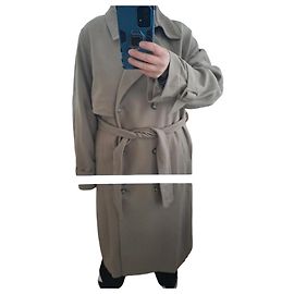& Other Stories Beiger Trenchcoat aus Wollmischung Beige