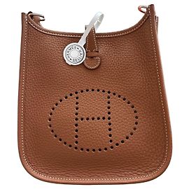 Hermès Mini Evelyne TPM Marron