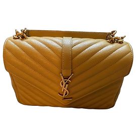 Yves Saint Laurent Borsa Saint Laurent College Verde oliva