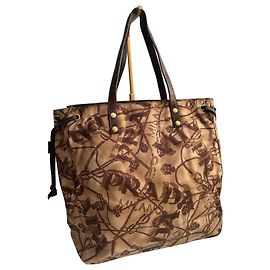 Sac Prada en nylon imprimé Marron
