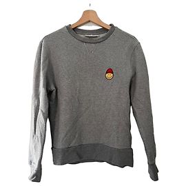 Sweat homme AMI Paris x Smiley World gris – Taille S Autre