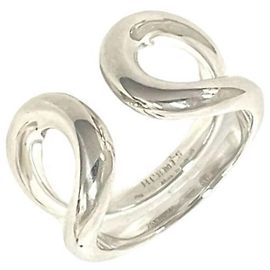 Hermès Anillo Hermes Lima PM Silver Band Plata