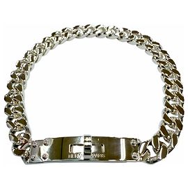 Hermès Hermes Kelly Gourmet Charm Bracelet Silvery
