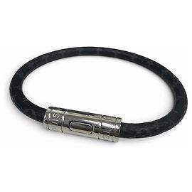 Pulsera con Dijes Louis Vuitton Negra Negro