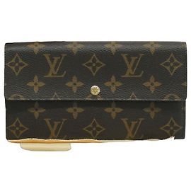 Louis Vuitton Monogram Portefeuille Sarah M61734 Long Wallet Monograma