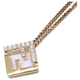 Fendi Forever Necklace Golden