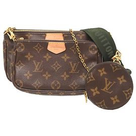 Louis Vuitton Multi Pochette Accessoires Pouch Brown