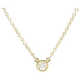 Autre Marque Collana Tiffany By the Yard in diamanti e oro rosa 18K D'oro