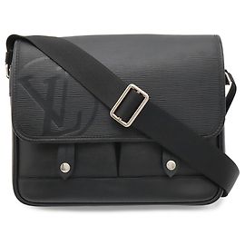 Bolso de hombro Louis Vuitton Epi Downtown PM Negro